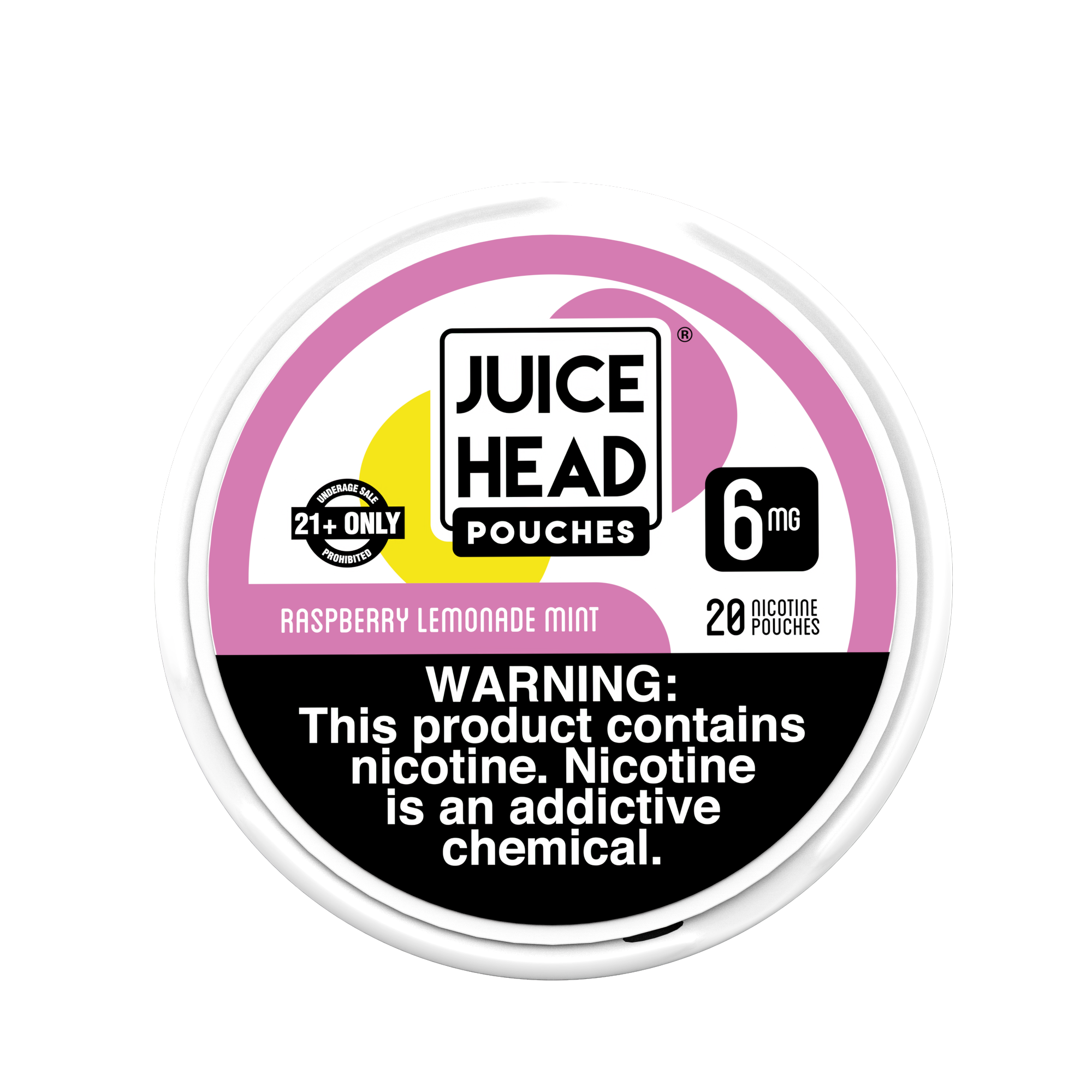 JUICE HEAD POUCHES Raspberry Lemonade Mint