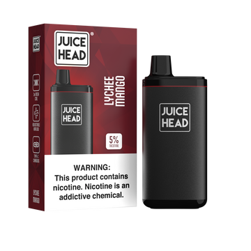 JUICE HEAD 5K 10 PACK CARTON - Lychee Mango