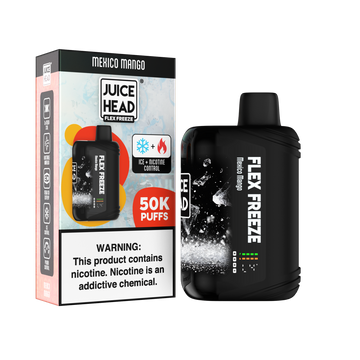 JUICE HEAD FLEX FREEZE 5 PACK CARTON - Mexico Mango