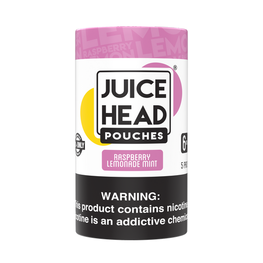 JUICE HEAD POUCHES - Raspberry Lemonade Mint - 5-Pack
