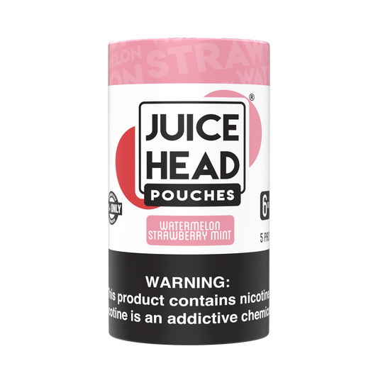 JUICE HEAD POUCHES - Watermelon Strawberry Mint  - 5-Pack