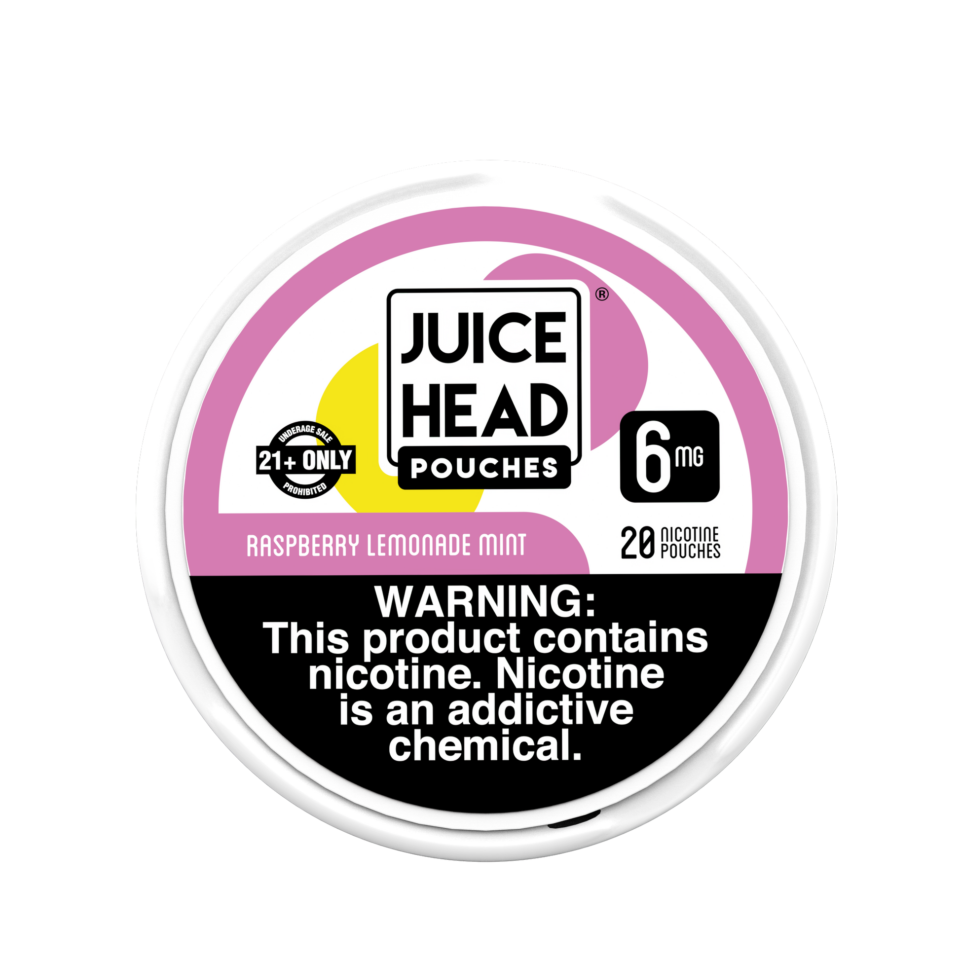 JUICE HEAD POUCHES Raspberry Lemonade Mint